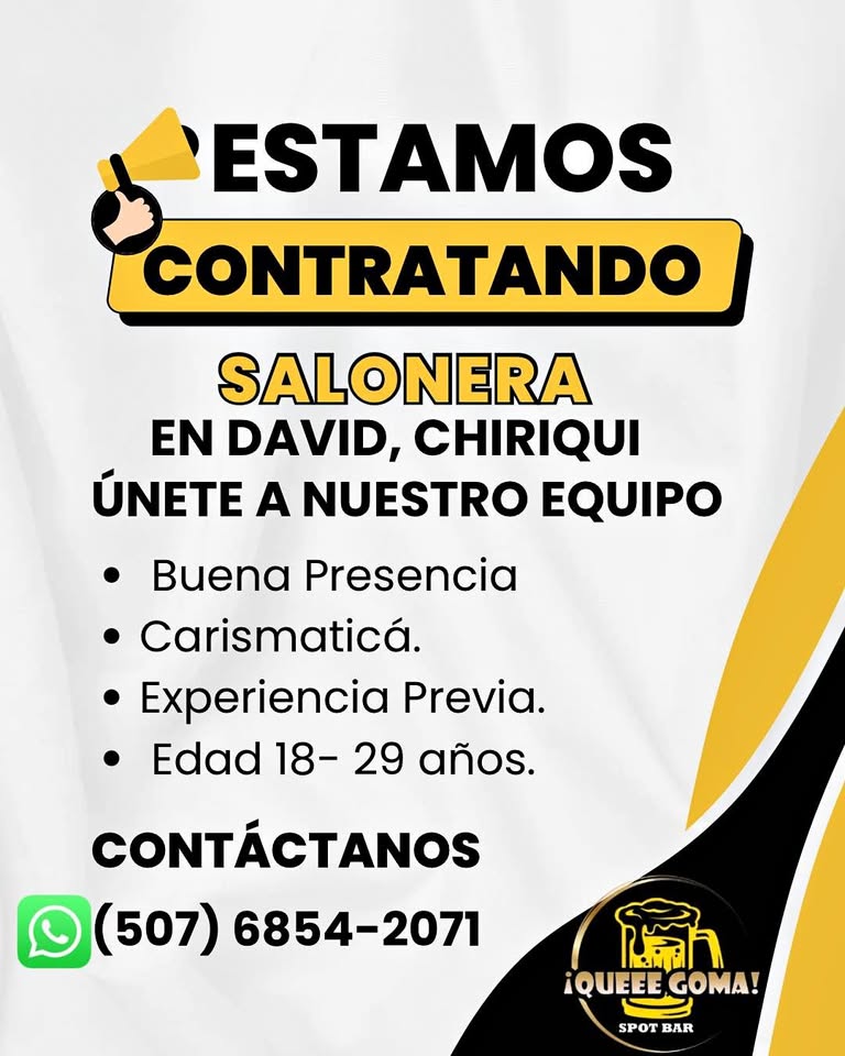 Se solicita personal